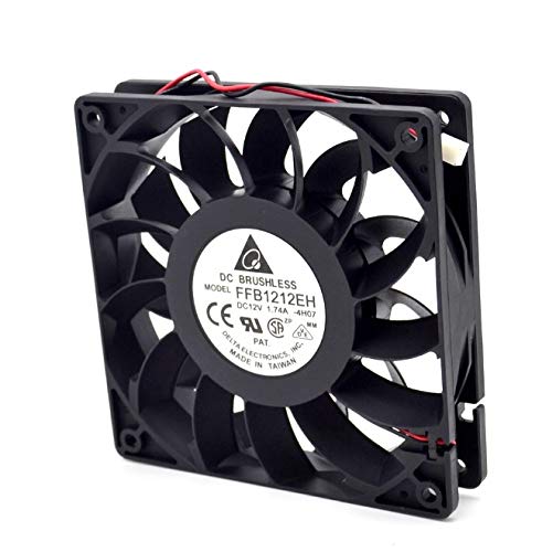 cooler Fan for Delta FFB1212EH DC 12V 1.74A 120X120X25mm 12cm server inverter cooling fan 2-wire