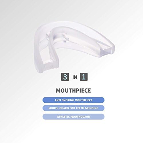Neomen Anti Snore Devices Snore Stopper Mouthpiece - Anti Snoring Solution, Aid Custom Night Mouth Guard (1 Pcs)
