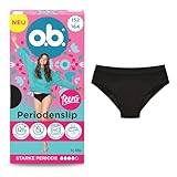 o.b. Teens Periodenslip, wiederverwendbare Periodenunterwäsche, speziell für Teens entwickelt, Größe 152-164