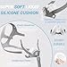 CPAP Mask, Universal CPAP Nasal Sleep Mask Reusable CPAP Supplies, Upgrade Silicone Soft Perfect Sealing CPAP Face Nose Masks with Headgear, Elbow/Swivel, Cushion