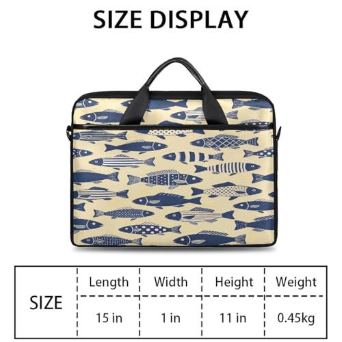 Bolsa para laptop con diseño retro para portátil 15 pulgadas miniatura 2