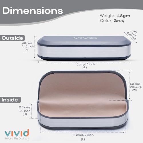 Image of Unisex Lightweight Specs Hinge-Spring Eyewear Dabbi Abs Hard Case Cover