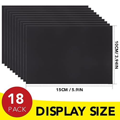 Diymag Adhesive Magnetic Sheets, |4" X 6"| 18 Packs, Flexible Magnet Sheets With Adhesive For Crafts, Photos And Die Storage, Easy Peel And Stick, Easy To Cut Into Any Shape/Size (4" X 6"-18P) #TOP1