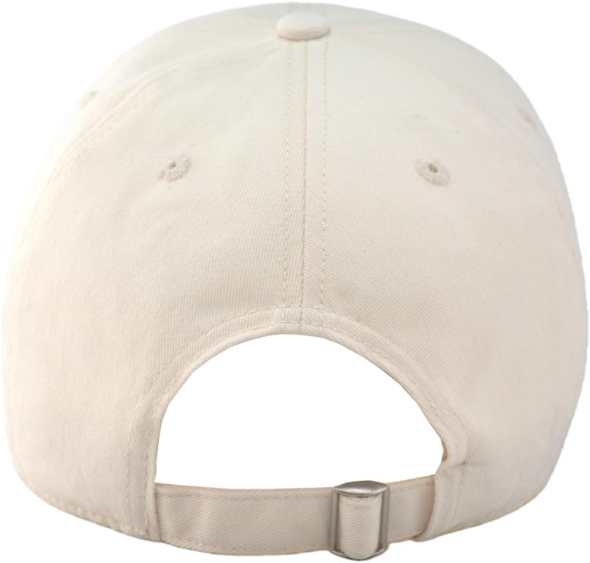 Image of TSSGBL Vintage Cotton Washed Baseball Cap S to XXL Unstructured Low Profile Adjustable Distressed Dad Hat for Men Women
