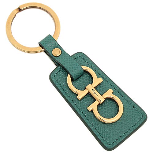 [Salvatore Ferragamo] [サルヴァトーレフェラガモ] キーリング ガンチーニ レディース 22E014 GANCINI (4) NEWSEA GREEN(0734289) [並行輸入品]