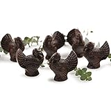 Lake Champlain Flock of Organic Dark Chocolate Thanksgiving Turkeys, 6 pieces, 6 Ounces