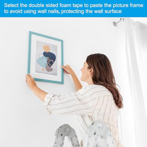 PATIKIL 5/8W x 1/8T x 16.4Ft Doppelseitiges Schaumstoffband, EVA Mehrzweck Selbstklebendes Wetter-Schwamm-Dichtungsband für Heimdekoration, Kartengestaltung DIY-Projekt, Weiß