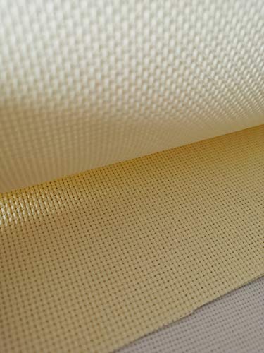 Image of KCS 59 inch x 1 Yard (93cmx149cm) 14ct Counted Cotton Aida Cloth Cross Stitch Fabric (Cream)