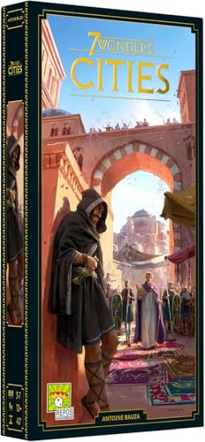 Asmodee 7 Wonders Cities Board Game EXPANSION - Forge Alliances and Expand Your Influence,...