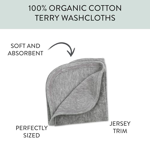 Image of HonestBaby 10-Pack Baby Terry Washcloth