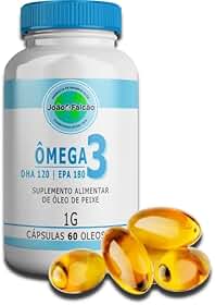 Ômega 3 1G - DHA 120 | EPA 180-60 Cápsulas Oleosas