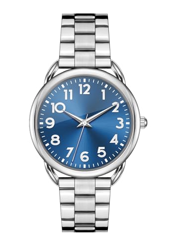 Image of Asan Ge Women Watch Business Classic Stainless Number Quartz Female Watches for Lady Waterproof Easy to Read Fashion Female Wristwatch
