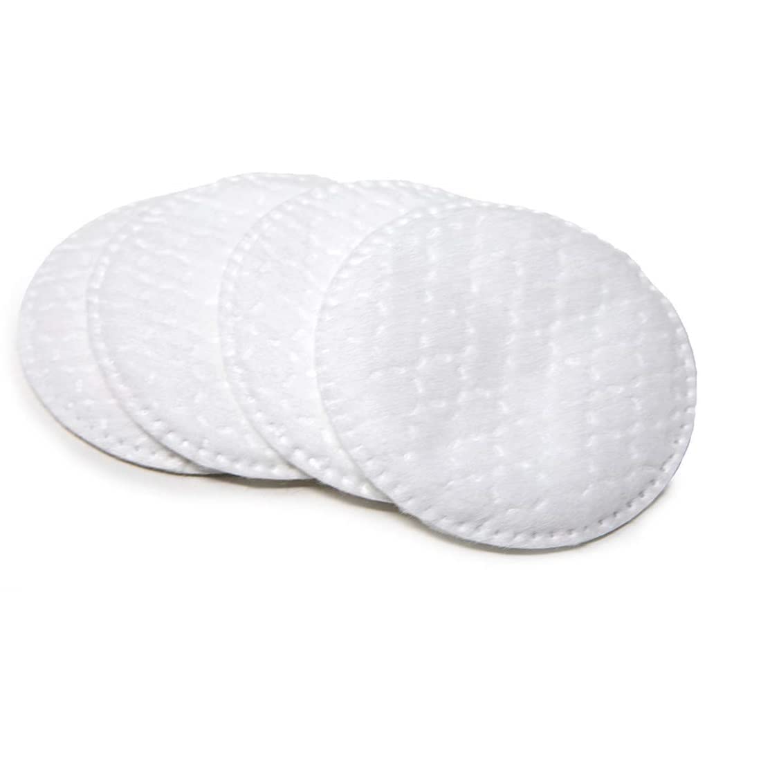 NYAMAH SALES 100% Pure Cotton Pads Cosmetic Round Facial Cleaning Cotton Morning Bud for Nail Polish and Face (White) (100 Pcs)-image-3