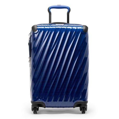 TUMI - Bagagem de 4 rodas 19 Degree Lite - Leve e altamente durável, contorno moderno, mala rígida masculina e feminina, Cobalto, International Carry-On, Mala de mão internacional