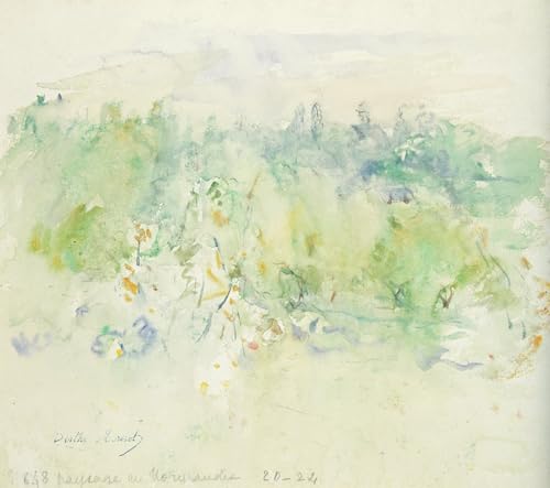 Cuadro moderno Berthe Morisot de Normandía en lienzo de alta resolución de 60x90cm 1