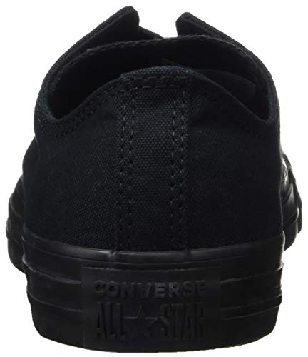 Image of Converse Unisex Chuck Taylor All Star Ox Low Top Classic Black Monochrome Sneakers - 11.5 D(M) US