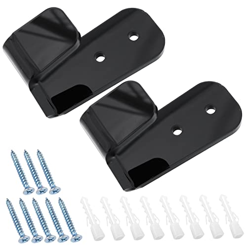 BRIGHTFUFU 2 Sets Hanging Stands Hockey Stick Rack Fishing Pole Trekking Pole Ski Pole Hockey Stick Display Shelf