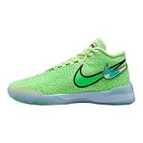 Lebron NXXT Genisus Basketball Shoes (HF0712-700, Barely Volt/Celestine Blue/Black/Green Strike) Size 13