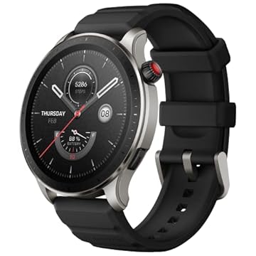 Amazfit GTR 4 A2166 smartwatch 46mm 150 modo de esporte Bluetooth telemóvel 1,43 polegadas display AMOLED Alexa GPS embutido para Android IOS (Black)