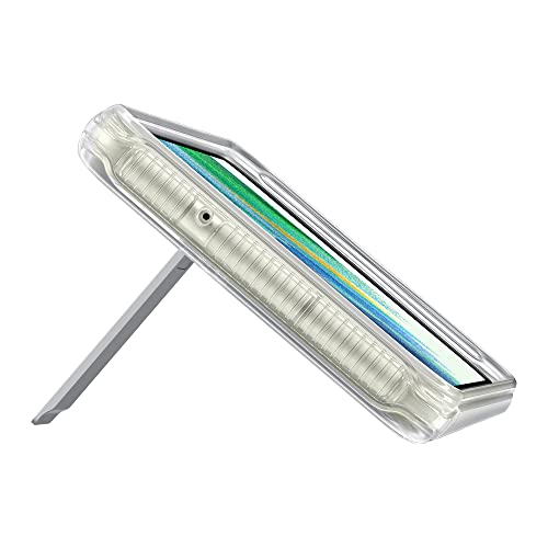 Samsung Clear Standing Cover Custodia Trasparente con cavalletto posizionabile per Galaxy S21 FE 5G - 5