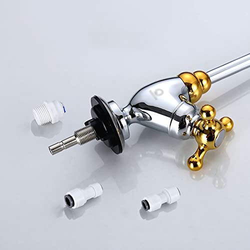 Robinet d'eau potable 360 cuisine eau froide filtrée chrome - 5