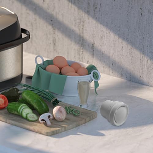Válvula de seguridad de vapor para olla arrocera - Tapa de válvula de escape de plástico de alta resistencia para ollas a presión eléctricas, compatible con modelos grande/mediano/pequeño (L) - imagen 6