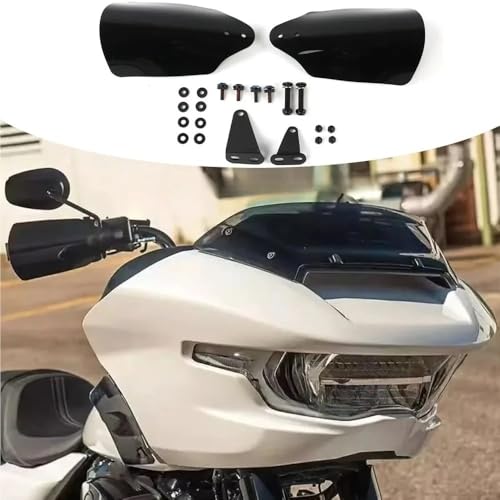Garde frein main moto Road Glide FLTRX 2024 bouclier protection guidon pluie