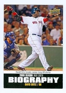 David Ortiz baseball card (Boston Red Sox) 2010 Upper Deck #SB-53