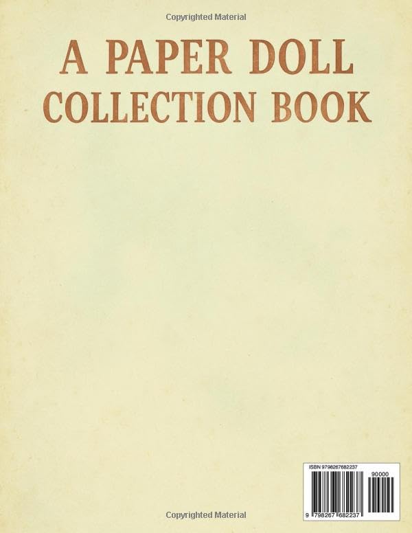 Milly’s Vintage Paper Dolls: Classic Cut-Out Collection with 40 Characters: Includes duplicate copies of each doll for extra fun! Perfect for kids, collectors, and vintage lovers. - Image 2