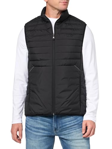 BOSS Men's Lightweight Zip Up Puffer Vest