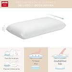 PIKOLIN Pack 2 Almohadas Hotel Viscoelásticas 70cm Doble Funda