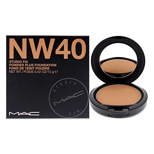 M·A·C Studio Fix Powder + Foundation NW40 - Base em Pó 15g