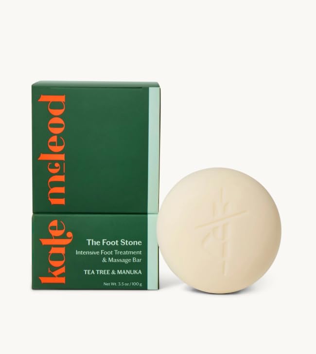 Kate McLeod Foot Stone Solid Foot Moisturizer, 3.5 Oz