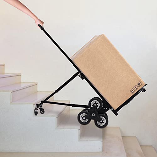 Carretilla para escaleras plegable con 10 ruedas 330 lb miniatura 3