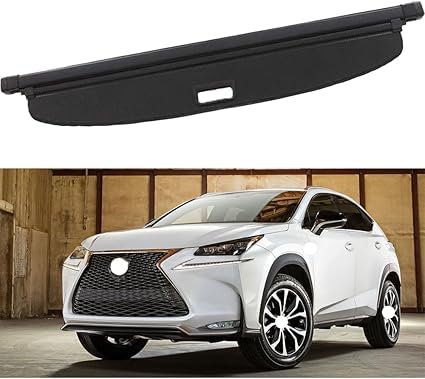 Auto versenkbare hinteren Kofferraum Paket Regal Cargo Covers per Lexus NX, Gepäck Vorhang Privatsphäre schützendes Zubehör