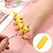 500 Pcs (250 Pairs) Toe Separators Pedicure Tool Kit Soft Toe Spacers for Pedicures Spreaders Finger Dividers for Women Men Feet Nail Toenails Art Painting Polish Spa(Multicolors)