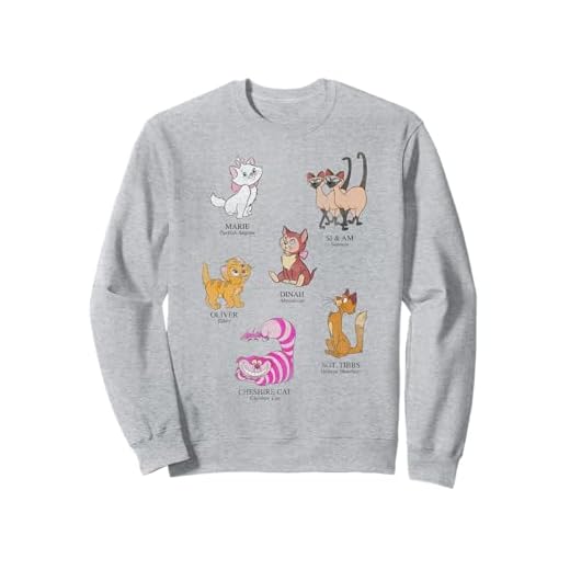 Disney Mickey And Friends Cat Names And Breeds Sweatshirt
