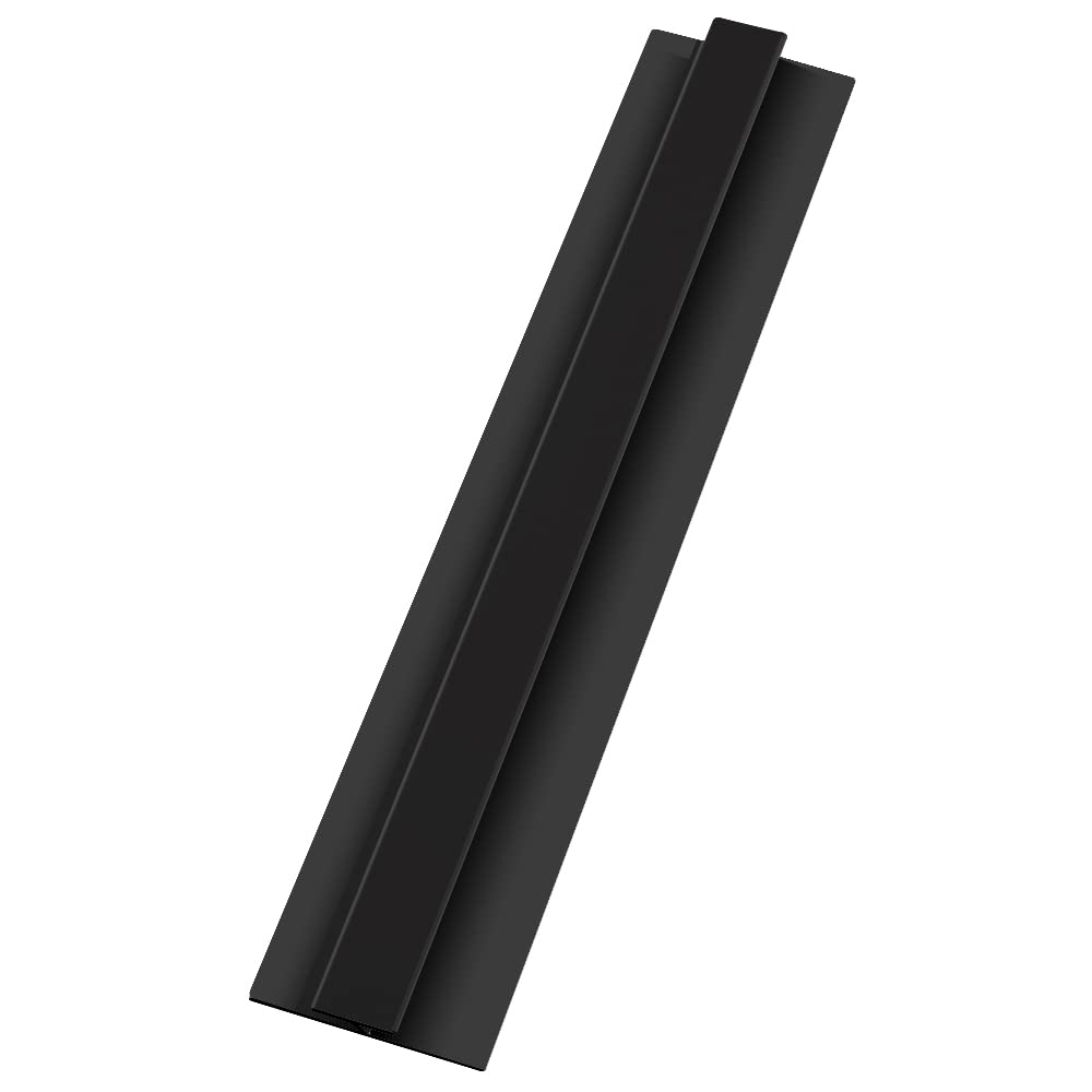 Aquariss Joint/H Trim PVC Plastic Jointing Trim for 10mm Thickness PVC Panel 2.6m Length Black