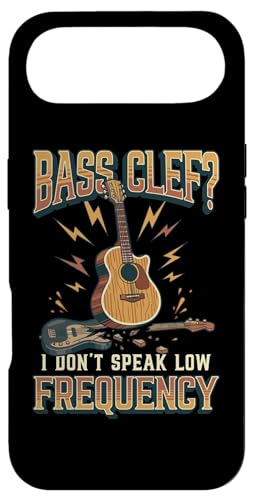 I Don't Speak Low Frequency Funny �A�R�[�X�e�B�b�N�M�^�[ �X�}�z�P�[�X iPhone Air �p