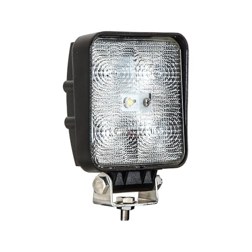 Lámpara LED Flood Light Cuadrada de 4 Pulgadas Negra