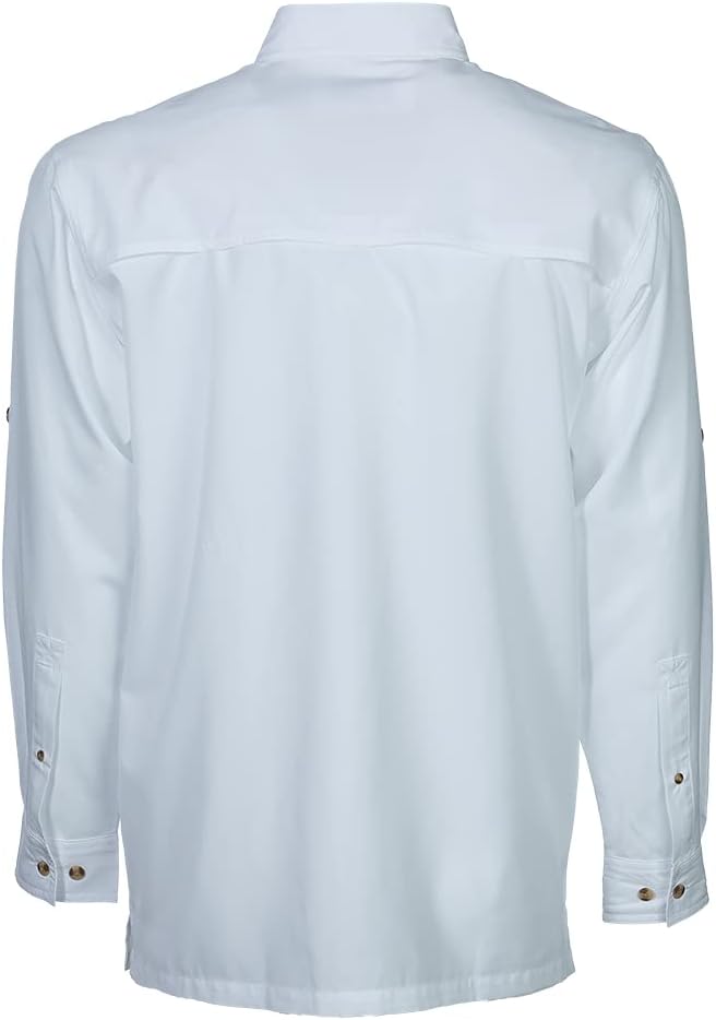 Bimini Bay Outfitters LTD Bimini Flats V Men's Long Sleeve Fishing Shirt Featuring BloodGuard Plus - Image 3