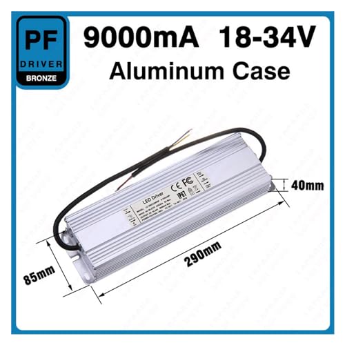Puce COB LED 300W pilote 9000mA transformateur éclairage étanche - 3