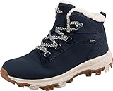 Jack Wolfskin Damen Everquest Texapore Mid W Sneaker, Dark Blue Off White, 38 EU
