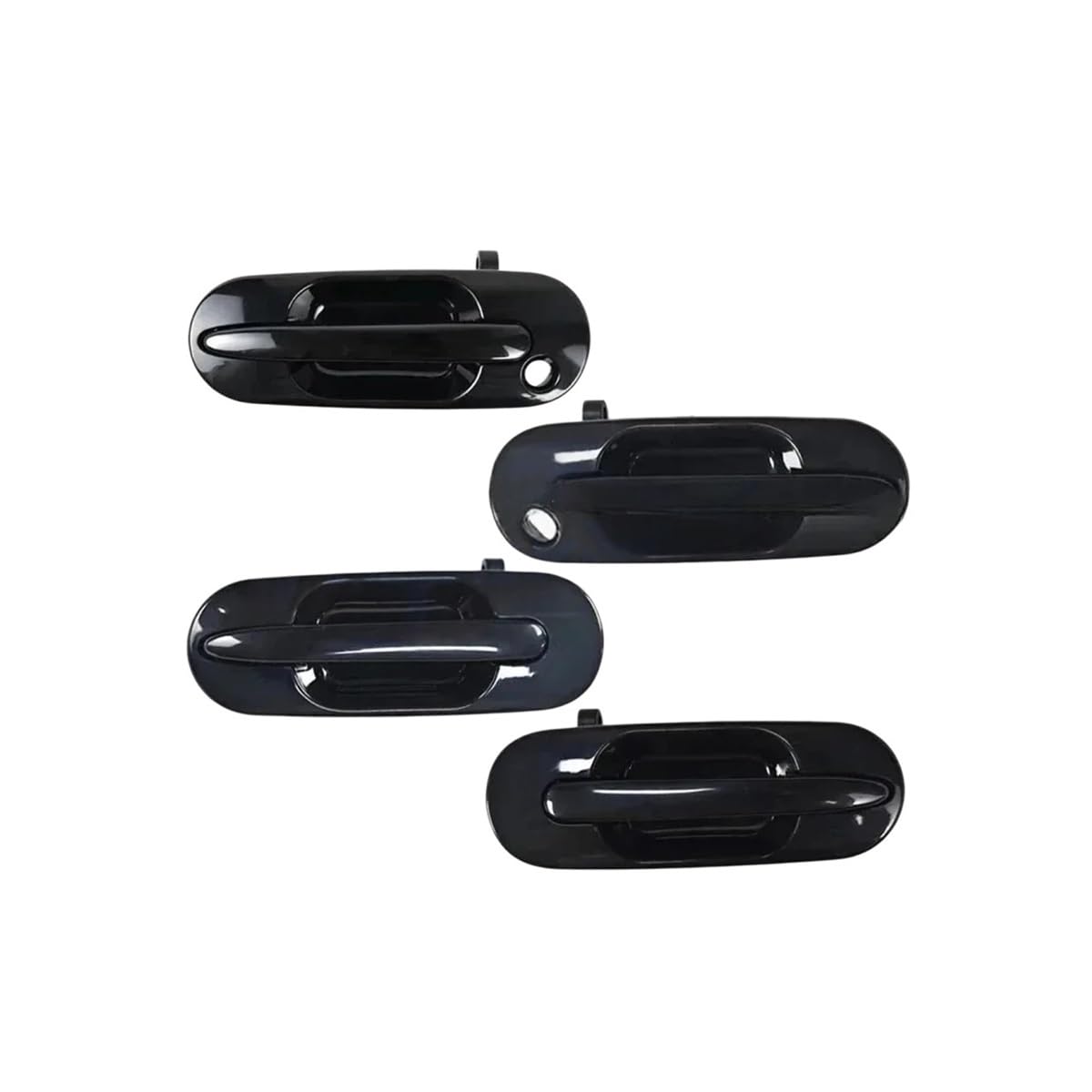 YMYYQW Car Outer Door Handle Front Left & Right/Rear & 72180-ST0-003 72680-S10-003 Car Exterior Door Handle for CR-V 72140-ST0-003 72640-S10-003