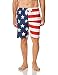 Kanu Surf Men's American Flag Swim Trunks
