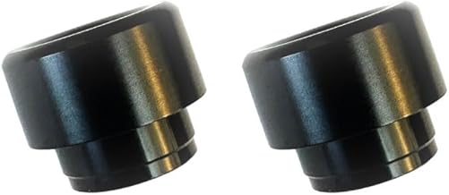 Lot de 2 Drip Tip 810 Zeus Subohm Noir - Embout Drip Tip Type 810 pour Atomiseur Zeus, Original Neuf