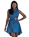 Levi's Women's Sleeveless Button-Front Belted Dress