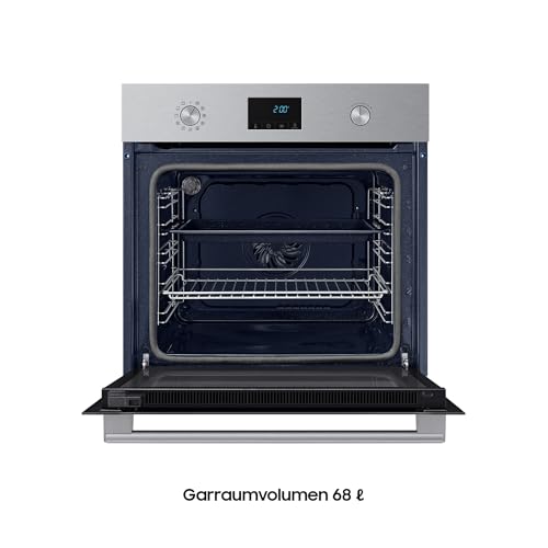 Samsung Einbau-Backofen mit Pyrolyse, 68 l, EEK A, Edelstahl, NV68A1170BS/EF