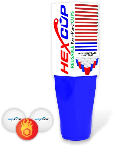 8-Foot Professional Beer Pong Table W/Free Hexcups, Pong Balls, Cup Holes & Led Glow Lights - America Edition #TOP2