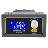 定電流電子負荷テスター 5A 35W調整可能負荷検出器 デジタルバッテリーチェッカーテスターテストツール (cm: 10.00*6.00*5.00)